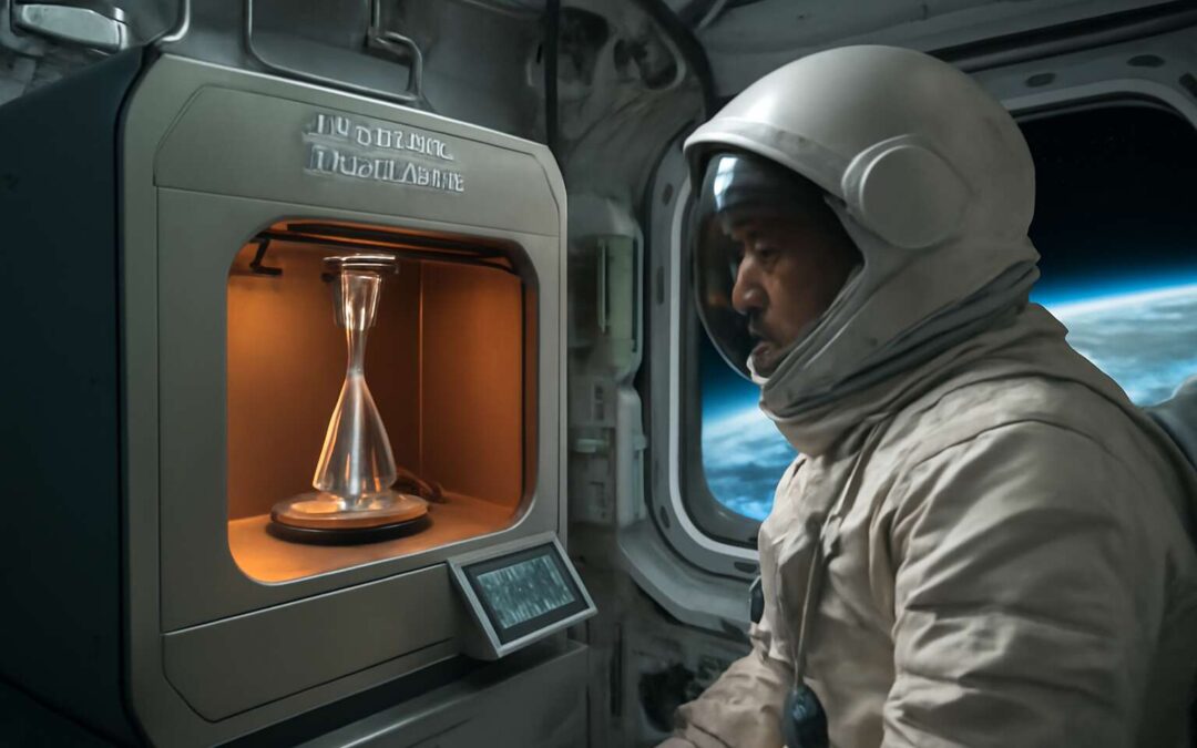 Opening the final frontier: additive manufacturing in space enables on-orbit prototyping.