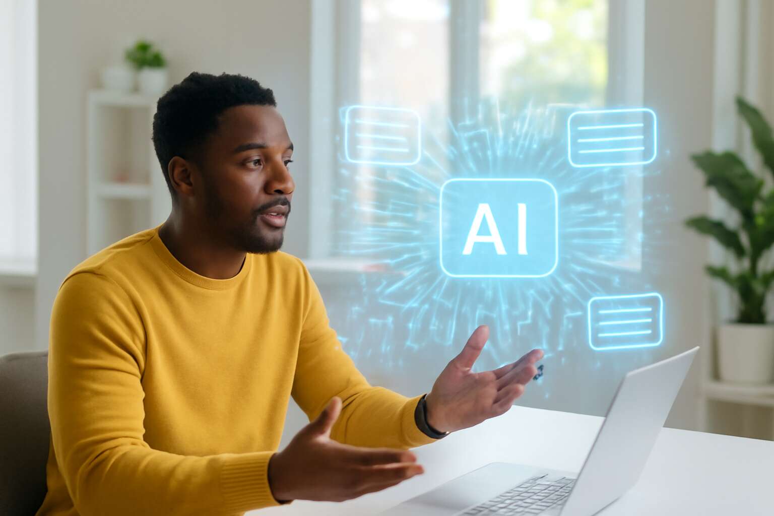 talk to artificial intelligence