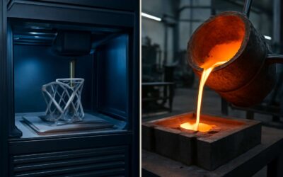 Choosing the Best Path: additive manufacturing vs casting for durable, cost-efficient parts.