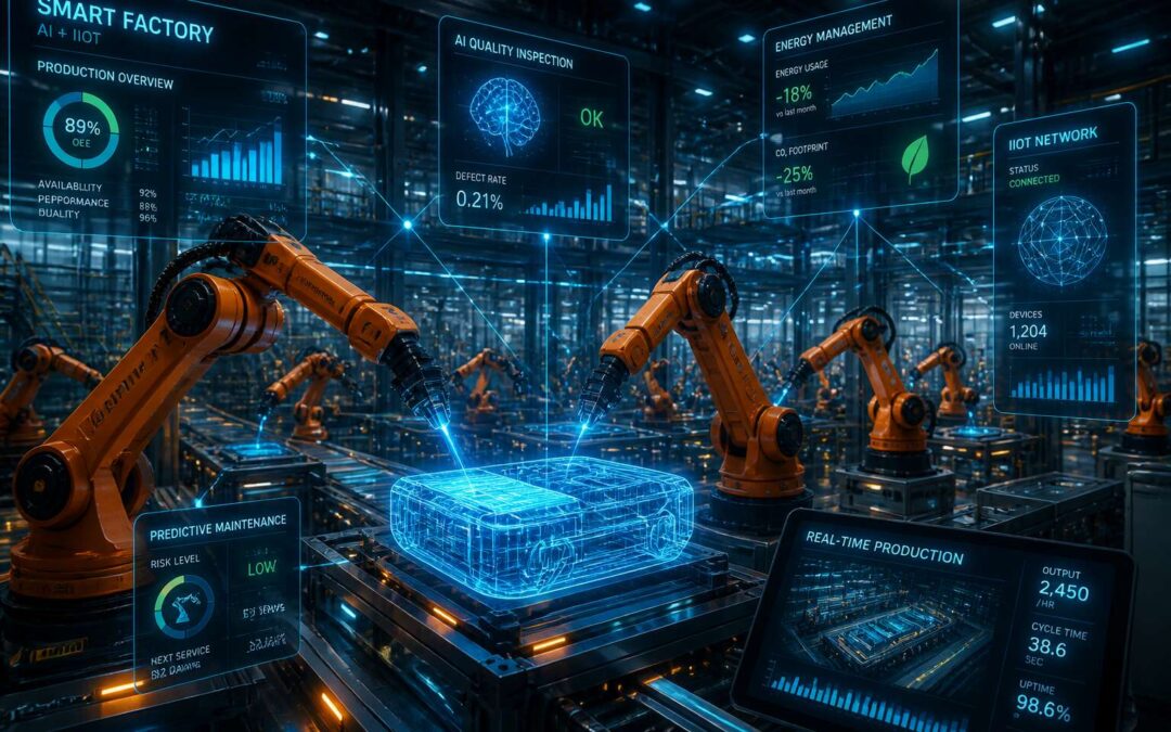Industry 4.0 tools drive efficiency by connecting machines and data in real time.
