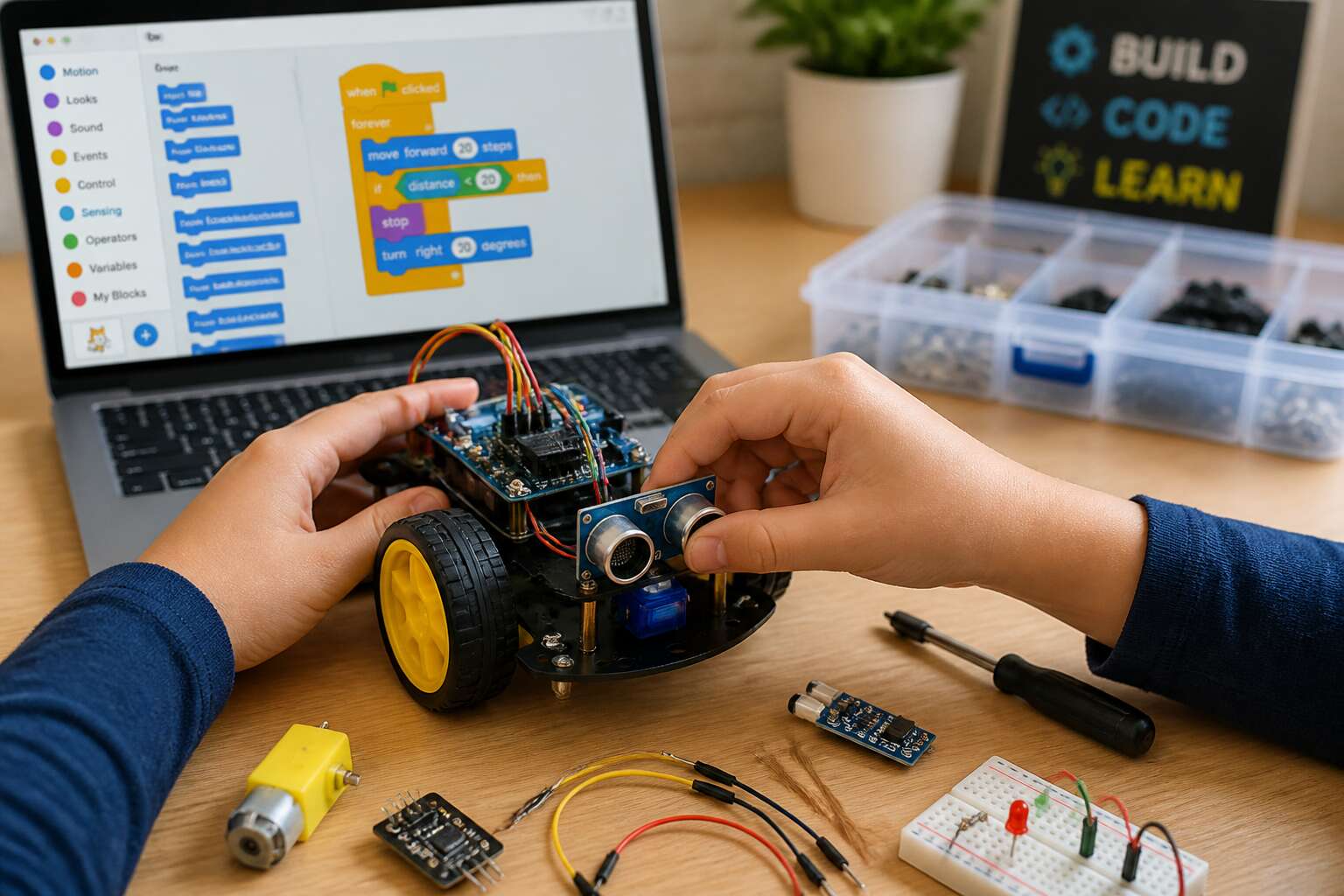 what is robotics and coding