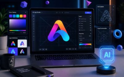 Design a custom logo instantly with an ai logo generator.