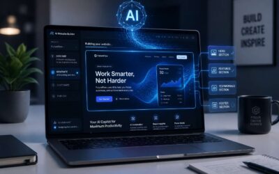 Create a website in minutes with an AI website builder.