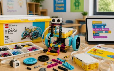 Build and Code with the Spike Prime Robotics Kit.