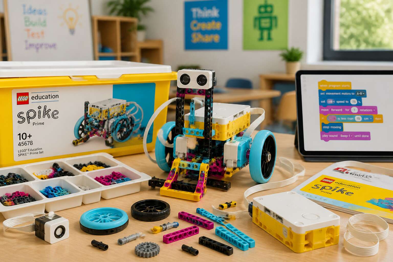 spike prime robotics kit